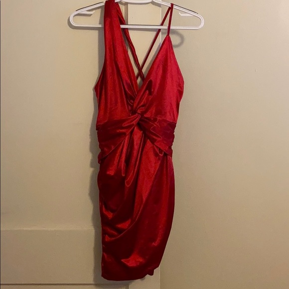 got me twisted satin dress fashion nova